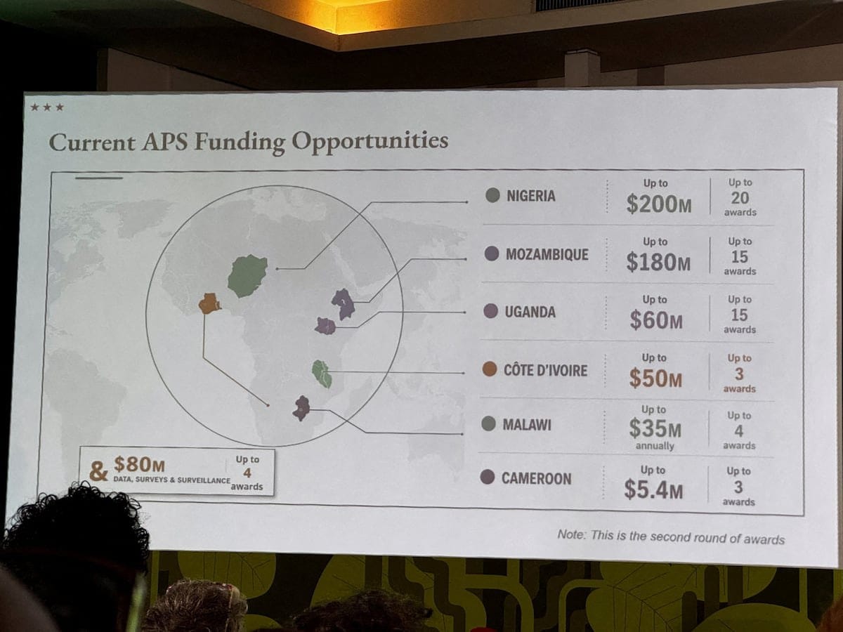 Un mapa de África elaborado por el Gobierno de EE UU identifica mal a todos los países durante una conferencia