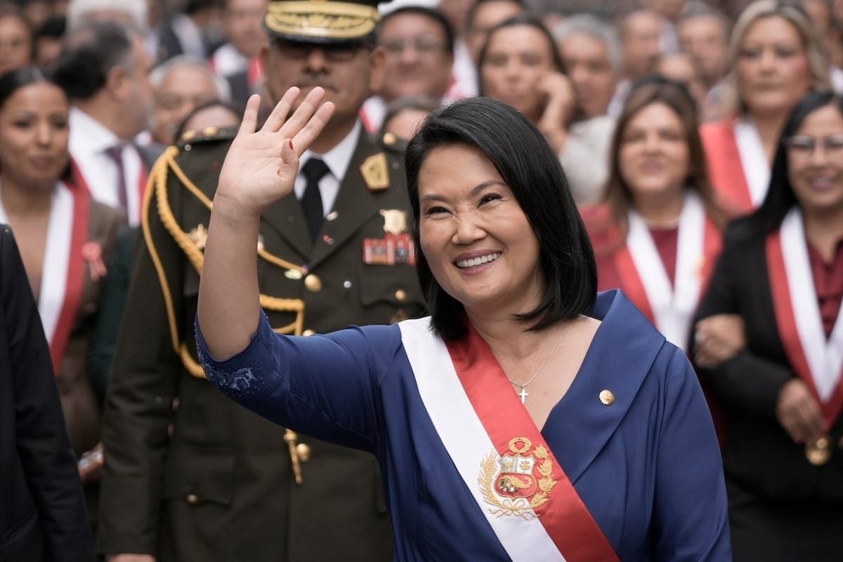 Keiko Fujimori inaugura su Gobierno con medidas de seguridad y ayudas estatales