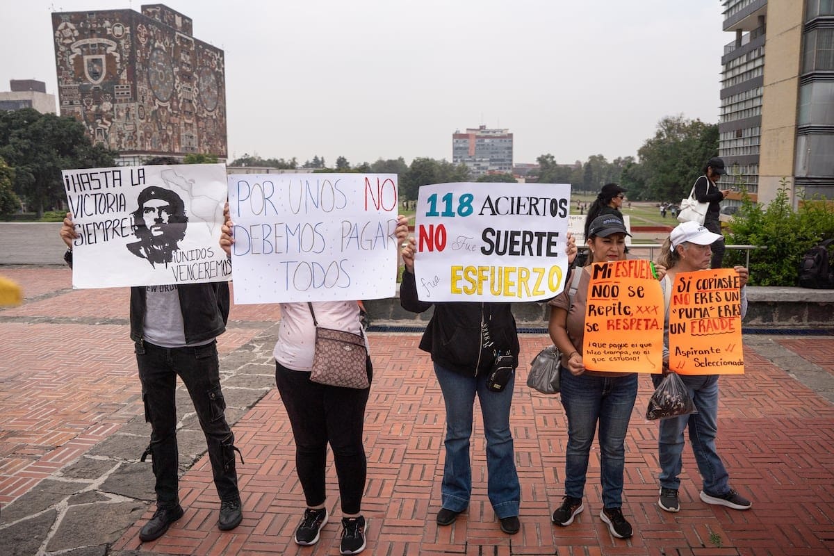 La UNAM pedirá repetir el examen de manera presencial a aspirantes con resultados atípicos