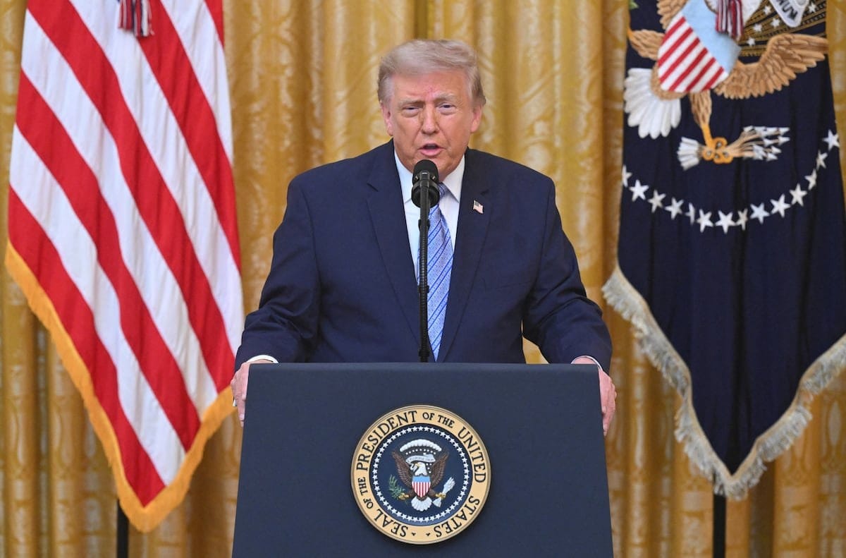 Trump resucita en un discurso a la nación el bulo del fraude electoral de 2020 y acusa a China de influir en su derrota