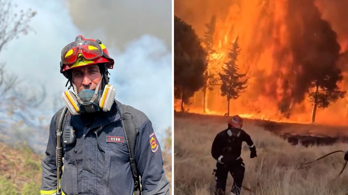 Diario de un bombero: el incendio en la Sierra Oeste de Madrid