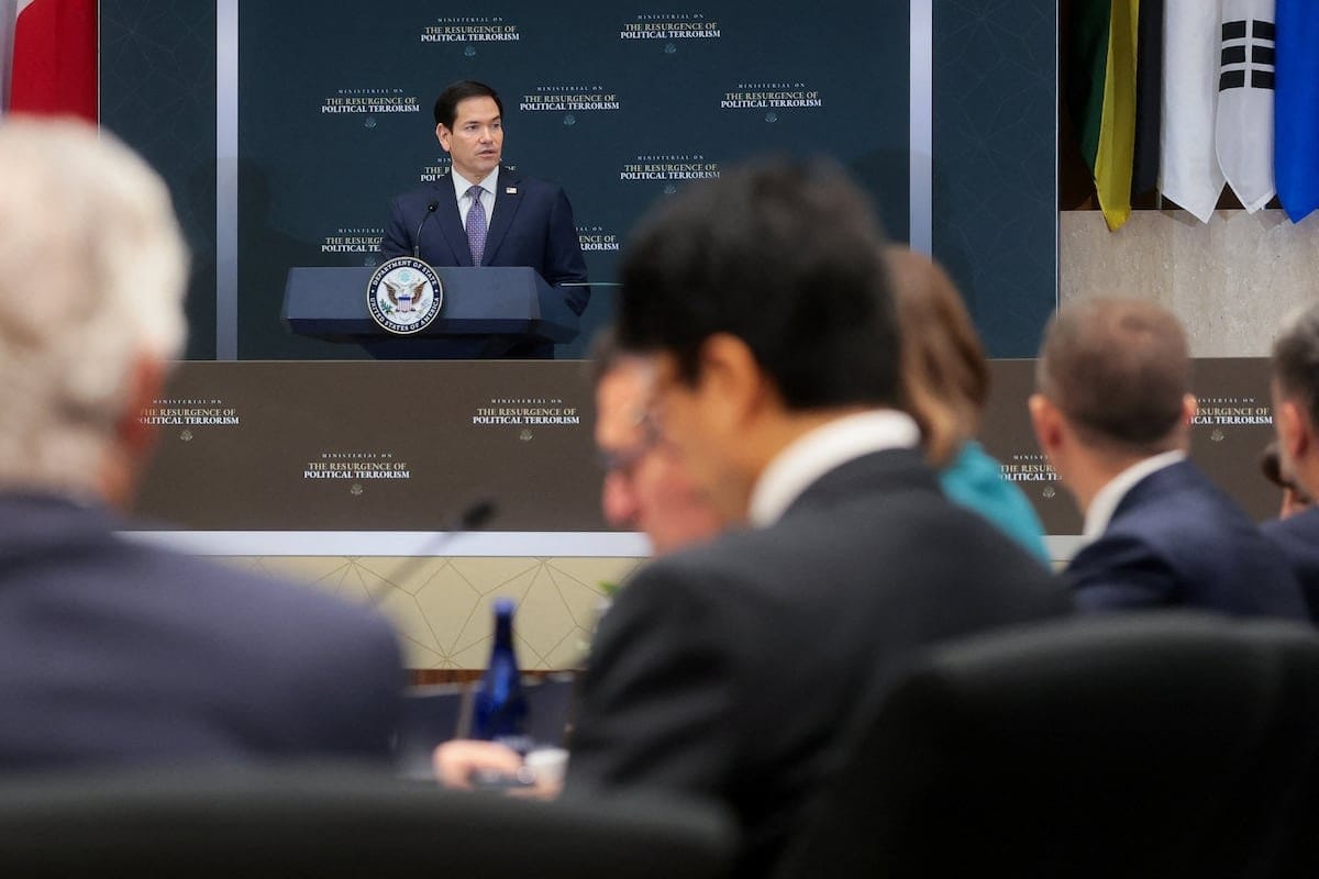 Marco Rubio convoca a 66 países a un encuentro para combatir a los extremistas de izquierda en todo el mundo