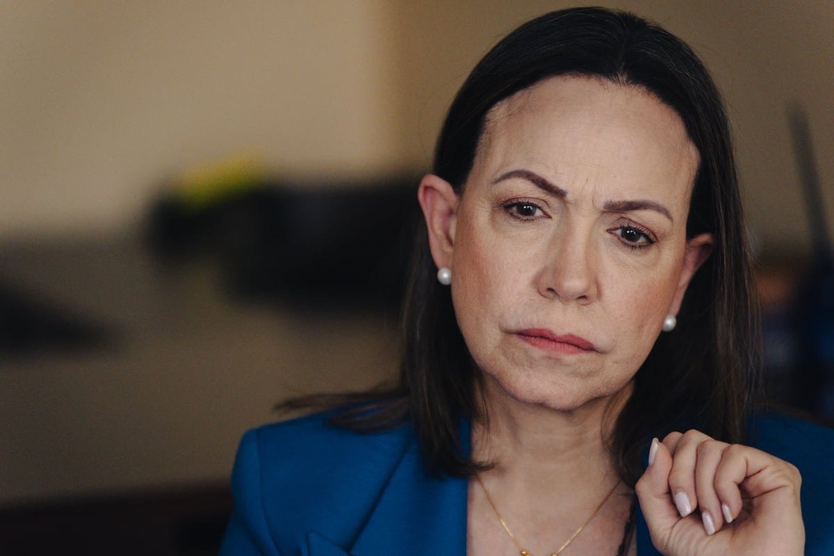 María Corina Machado se distancia de reuniones entre oposición y chavismo