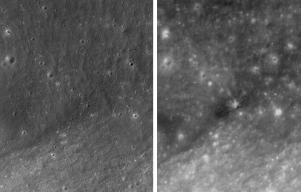 Cohete perdido de Elon Musk choca contra la Luna