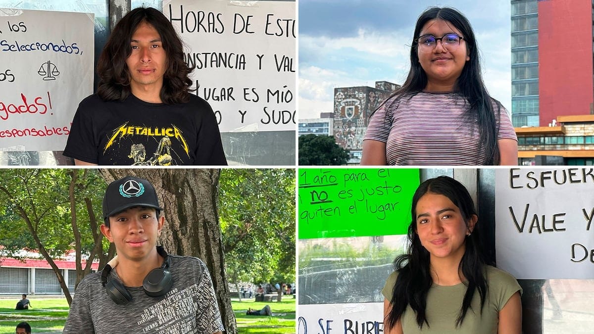 Estudiantes atrapados en la crisis del examen de admisión de la UNAM