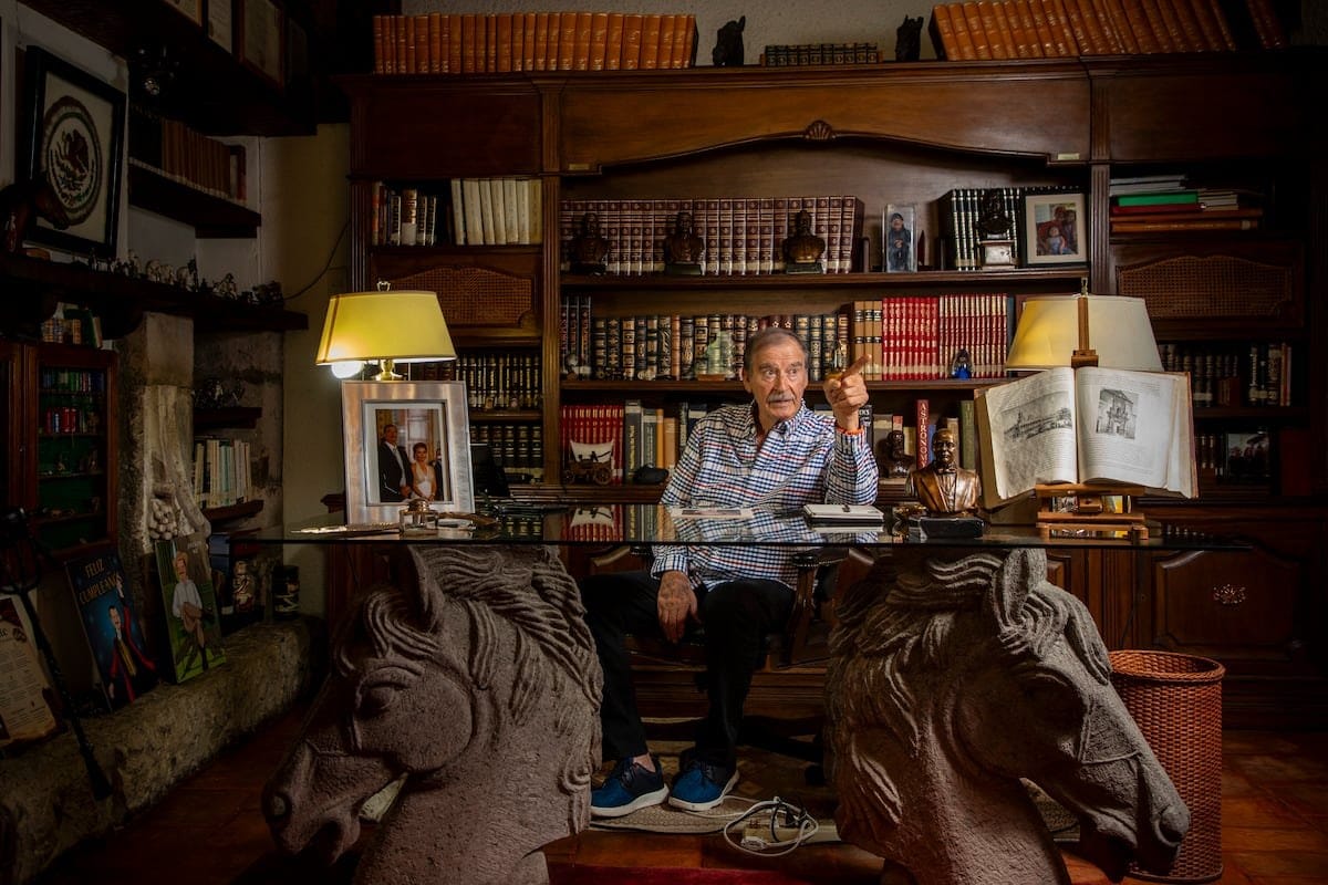 Vicente Fox: "A la gente hay que darle preparación, no dinero para que esté de huevón"