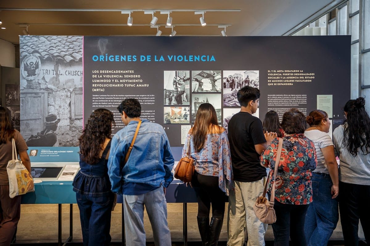 El museo de la memoria de Perú se llena ante el regreso del fujimorismo al poder