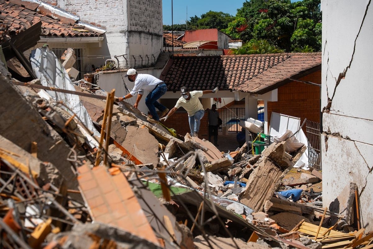 El terremoto en Colombia, un enorme primer desafío para Abelardo De la Espriella