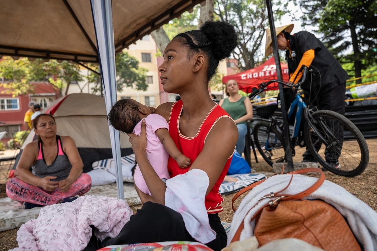La lluvia amenaza los albergues improvisados de Cali: “No tenemos a dónde ir”