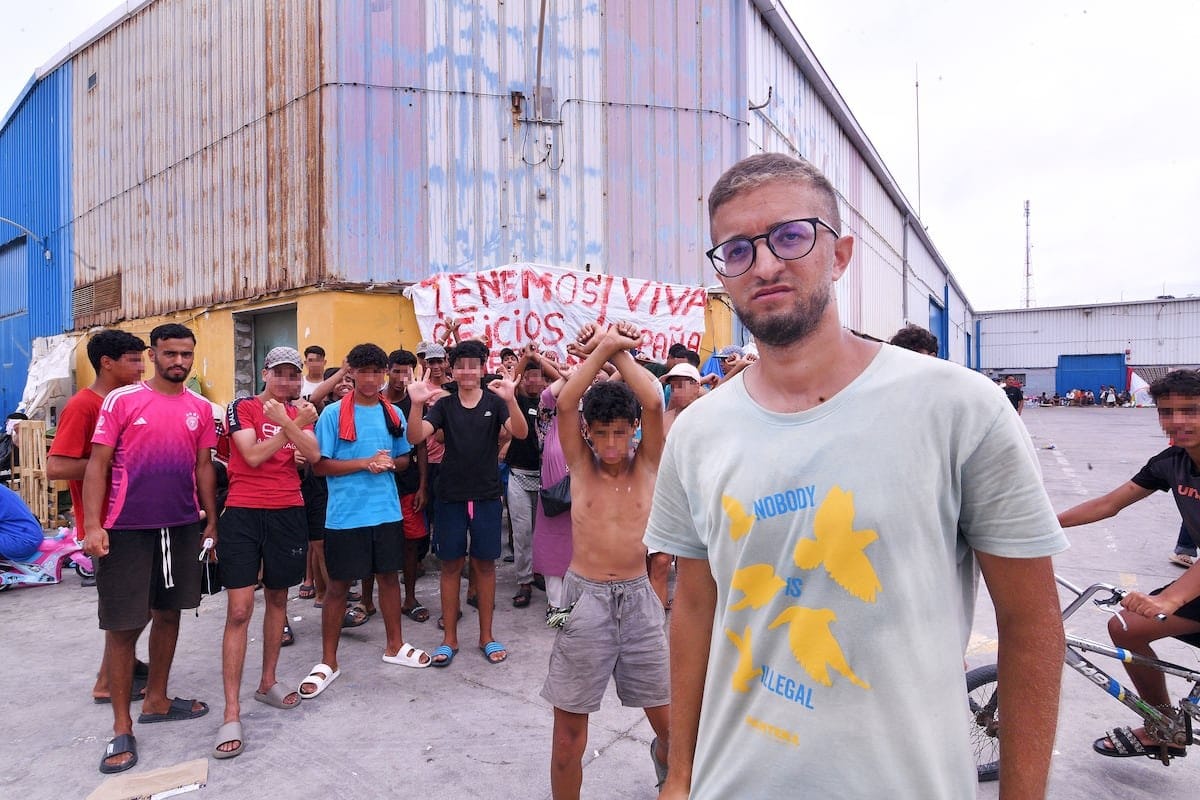 El diario de Mohamed tras 15 días malviviendo en Ceuta, en busca de comida y lugar para dormir