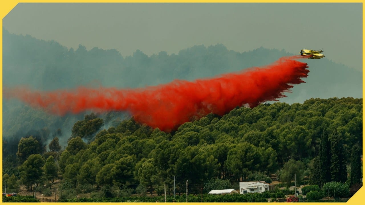 Des-informando - ¿Un dron fue el responsable de los incendios forestales en España?