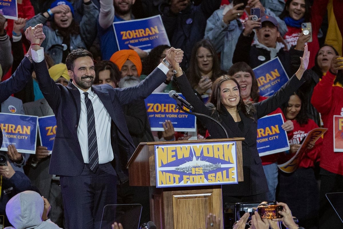 Mamdani y Ocasio-Cortez forjan una alianza para impulsar su ideario socialista en EE UU