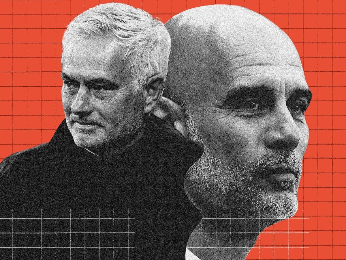 La rivalidad entre Guardiola y Mourinho