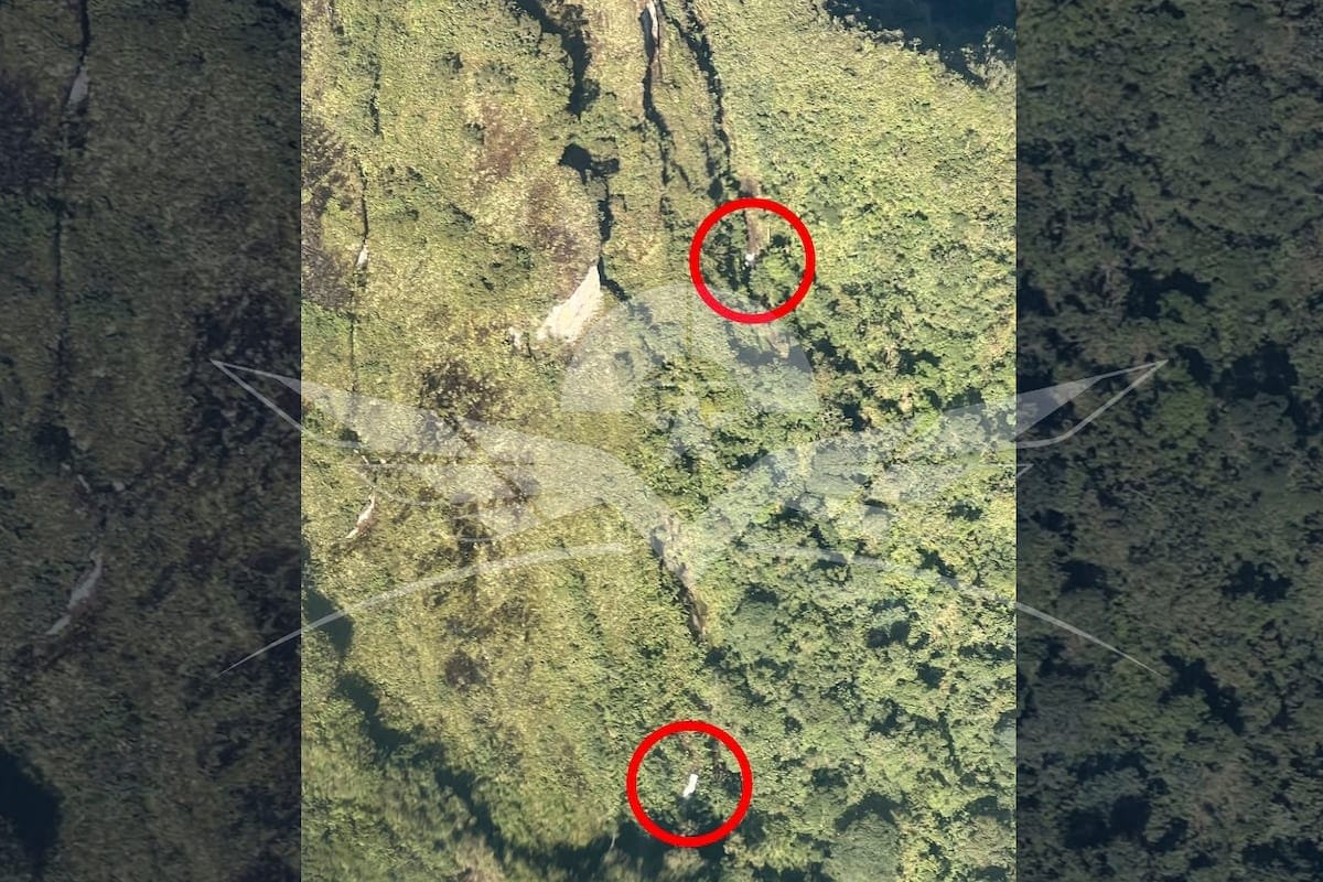 Difícil rescate de avioneta accidentada en el Chocó tras misión médica