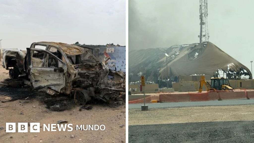 Imágenes revelan destrucción de bases estadounidenses en Oriente Medio tras ataques iraníes